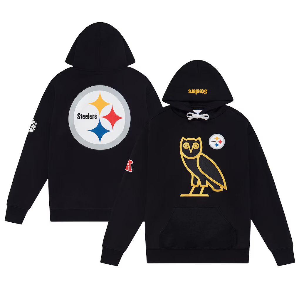 Men 2026 NFL Pittsburgh Steelers hoodie black 04